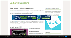 Desktop Screenshot of la-carte-bancaire.fr