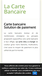 Mobile Screenshot of la-carte-bancaire.fr